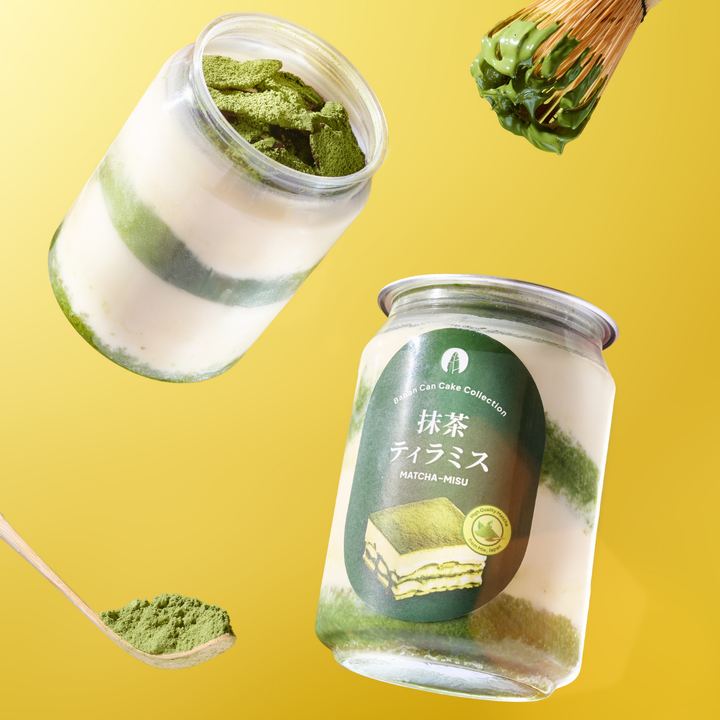 Matcha-Misu Can Cake