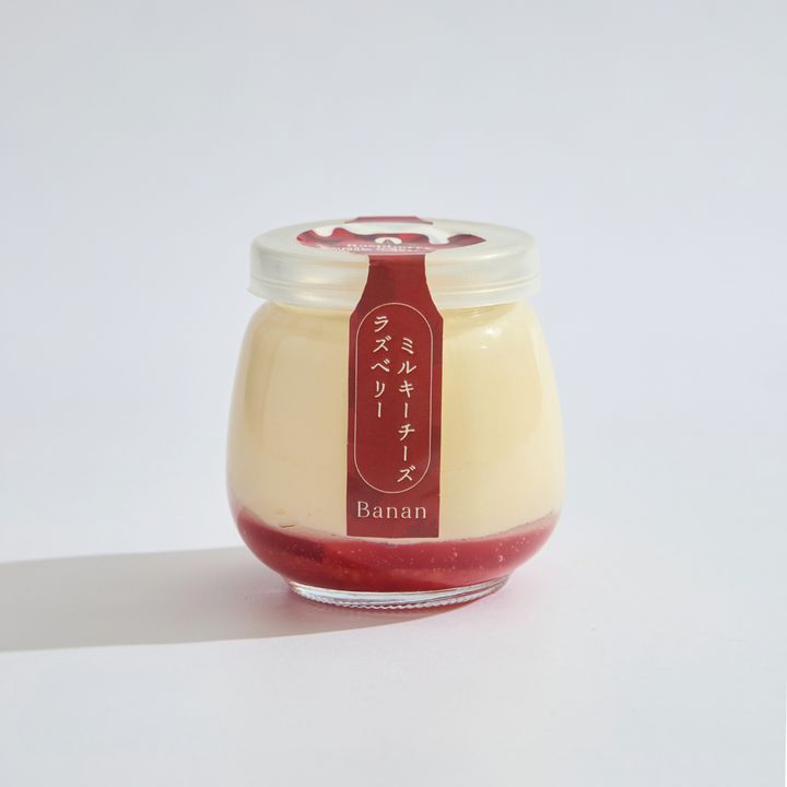 Raspberry Milk Cheezu – Banan