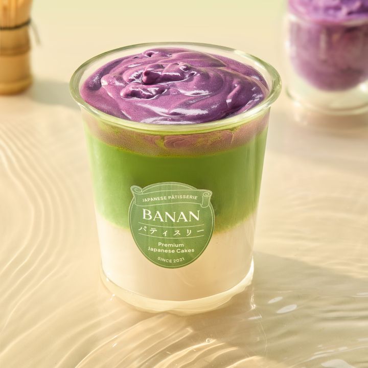 Ube Matcha Latte – Banan